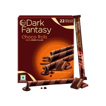 Sunfeast Dark Fantasy Rich Creme Filled Choco Wafer Roll
